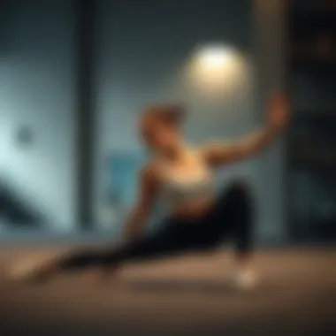 Illustration of various types of stretching