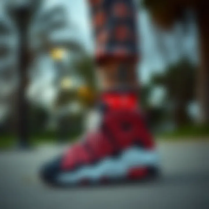 Fashion looks paired with Nike Uptempo for a trendy aesthetic