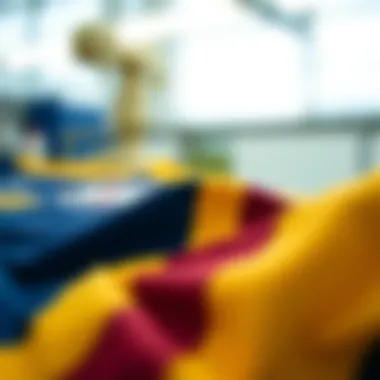 Materials used in Fenerbahçe jersey production highlighting quality and innovation