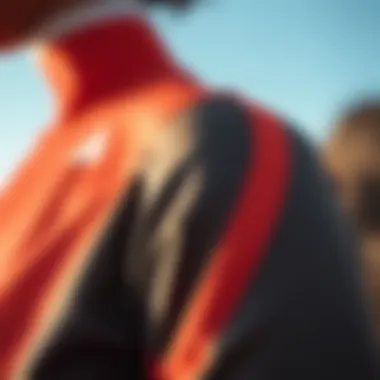 Close-up of the fabric and details of Gazelle Lacivert