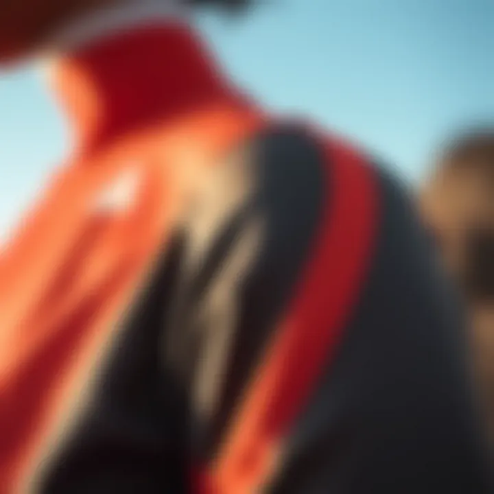 Close-up of the fabric and details of Gazelle Lacivert