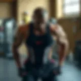 Dynamic Chest Exercise Form Dynamic chest exercise showcasing form and technique