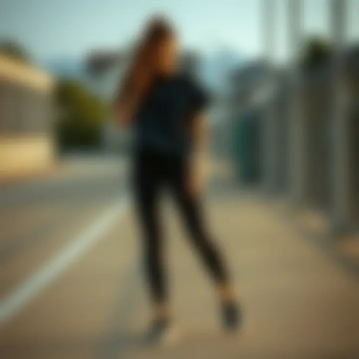 Stylish sports outfit perfect for performance and aesthetics