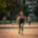 Dynamic outdoor workout session