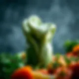 Fresh organic produce for a balanced diet