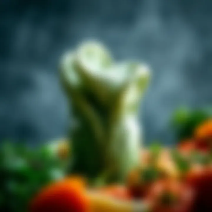 Fresh organic produce for a balanced diet