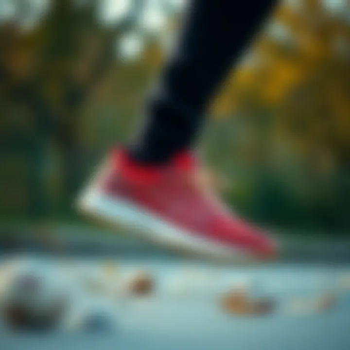 Performance features of Hummel shoes in action