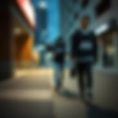 Stylish sportswear in urban settings by Jack & Jones