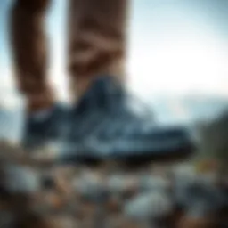 Stylish outdoor shoes designed for rugged terrains