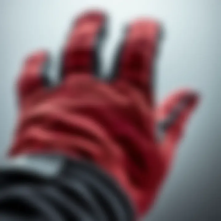 Innovative Materials Behind the Jordan Gloves' Performance Close-up of the unique materials used in Jordan gloves