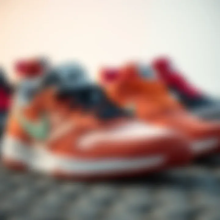 Variety of Jump Sports Shoes Variety of Jump sports shoes colors and styles