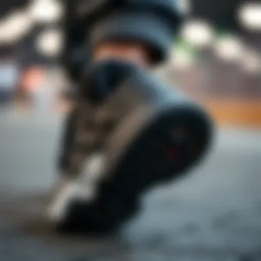 Close-up of Jump Shoes Close-up of Jump shoes showcasing comfort features