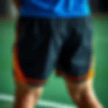 A comparison of different materials used in basketball shorts.