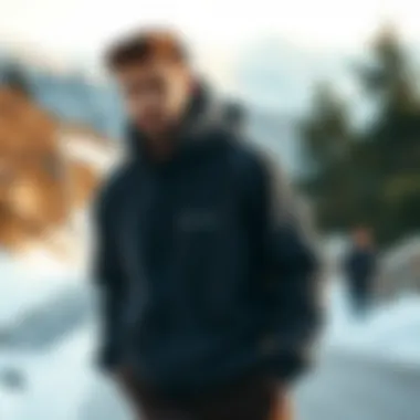 Fashionable layering with polar fleece in outdoor settings