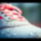 Durable Waterproof Material for Athletic Shoes Close-up of waterproof shoe material showcasing its resilience