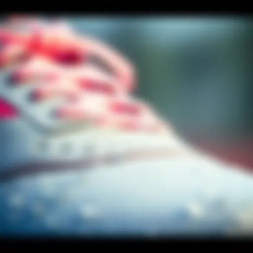 Durable Waterproof Material for Athletic Shoes Close-up of waterproof shoe material showcasing its resilience