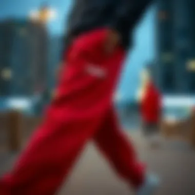 Comfortable fit of Kappa track pants