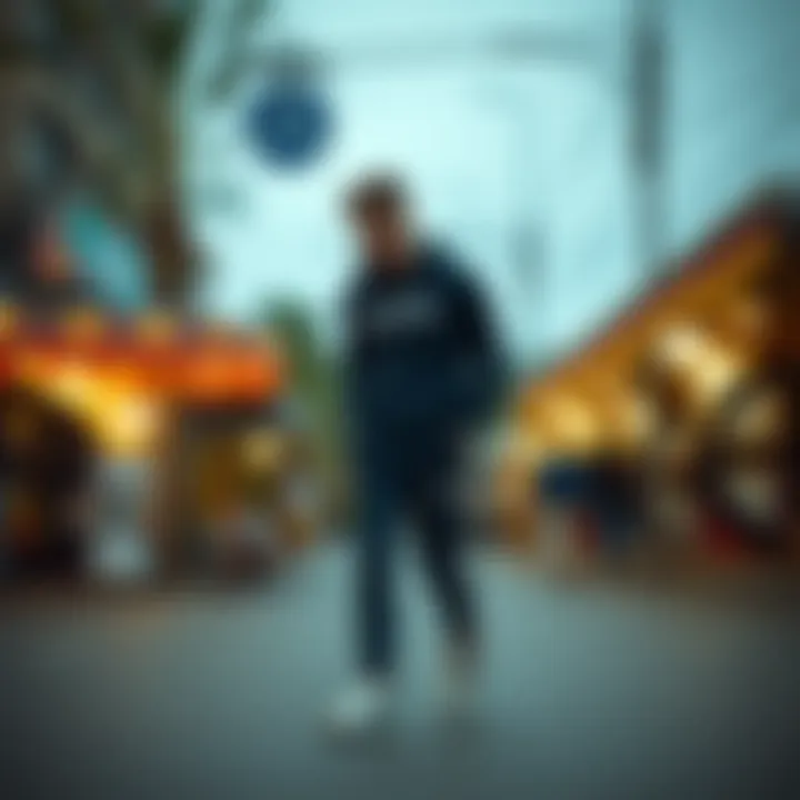 Daily life scenarios with Kappa track pants