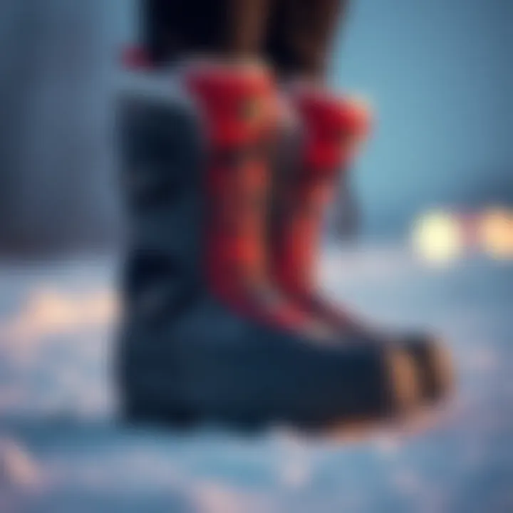 Material properties of waterproof snow boots
