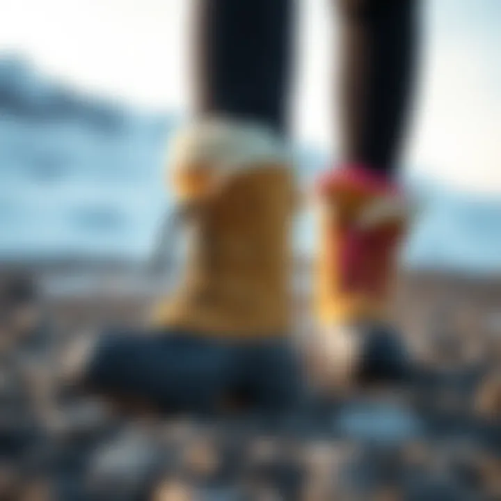 Different models of kids' waterproof snow boots