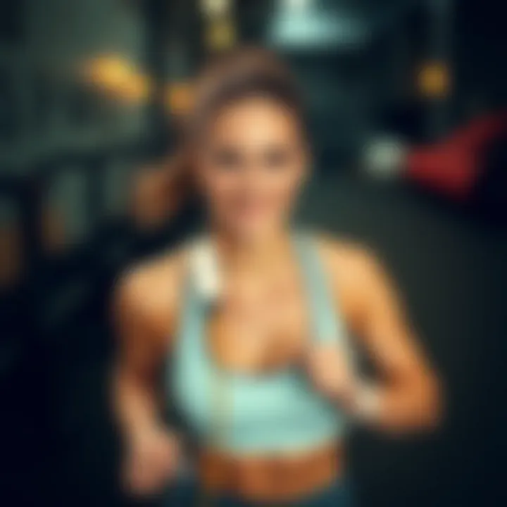 Cardio workout enhancing fat burning