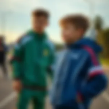 Comparison of different kids' tracksuit brands