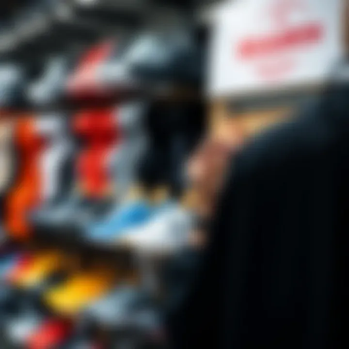 Variety of Krampon Brands on Display An organized display of various krampon brands available in the market.