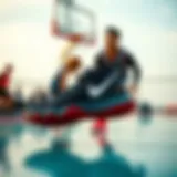 Dynamic performance of Kyrie 7 in action on the court