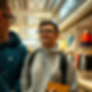 Shopping experience at Marks & Spencer Outlet