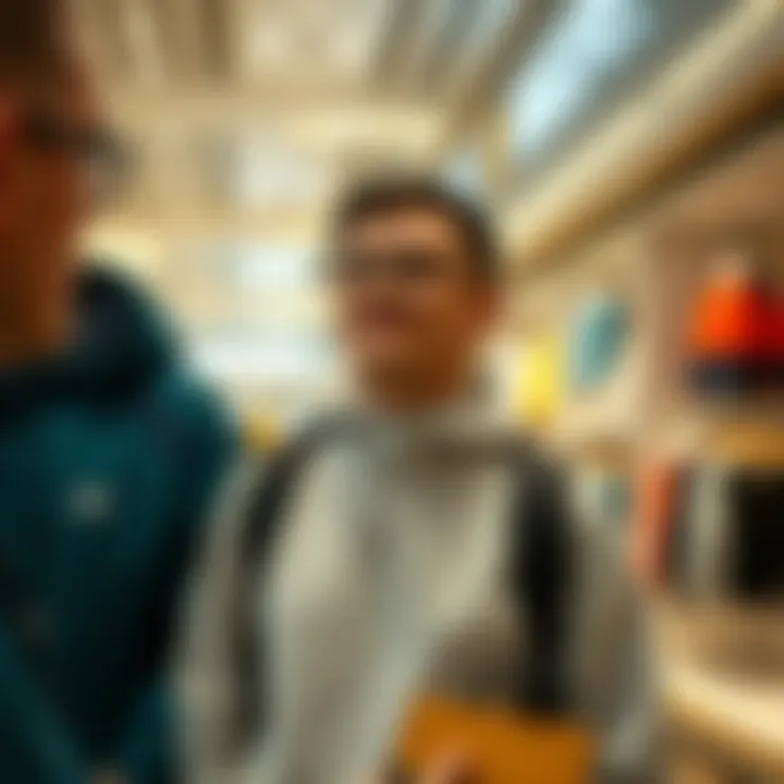 Shopping experience at Marks & Spencer Outlet