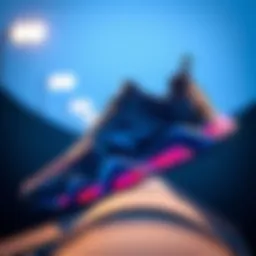 Innovative design of MRC footwear showcasing advanced technology