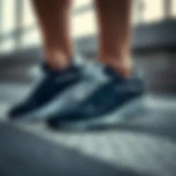 A stylish pair of New Balance shoes designed for performance