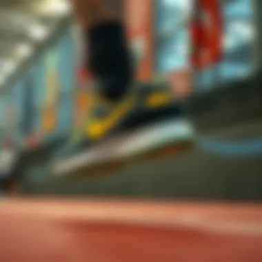 Nike Air Mavi in action during a sports event