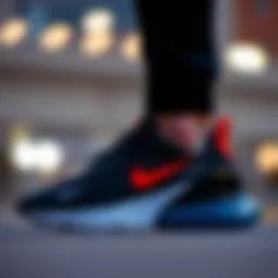 Nike Air Max 270 showcasing its sleek silhouette