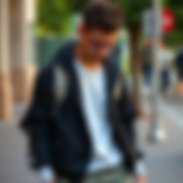 Nike Blazer being worn during a casual outing