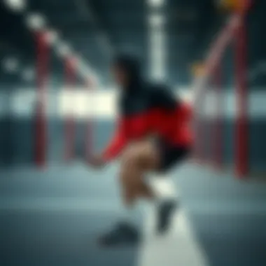 Innovative materials enhancing comfort and usability in sports fashion.