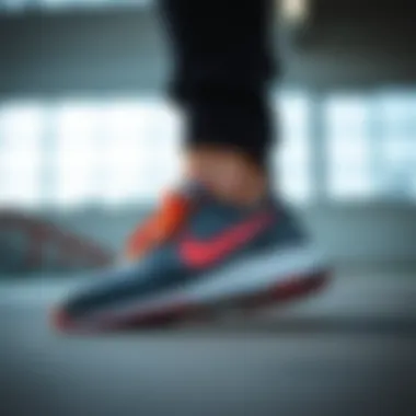 Comfort features of Nike sports shoes