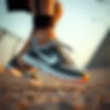 Dynamic performance of Nike shoes in action