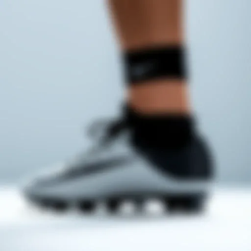 Sleek design of Nike Phantom Black cleats showcasing modern aesthetics