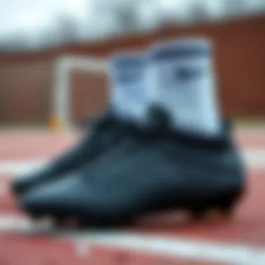 Stylish outfit pairing with Nike Phantom Black cleats for fashion enthusiasts