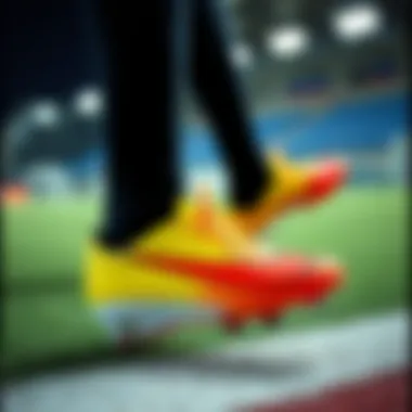 Nike Mercurial Air Zoom features highlighting athletic technology