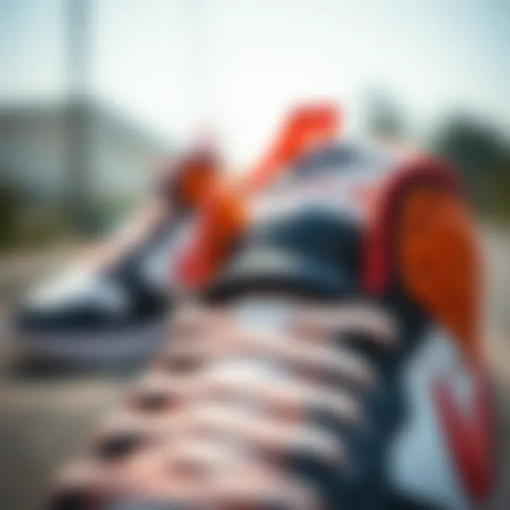 Detailed Features of Nike Monarch Close-up of Nike Monarch shoe features