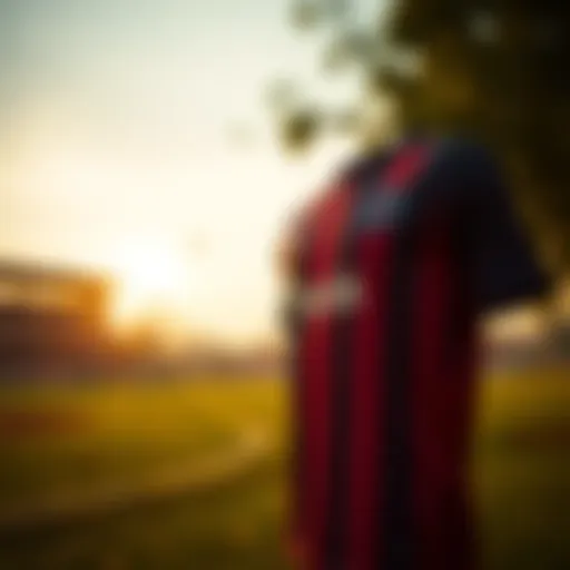 Nike Paris jersey showcasing iconic design elements