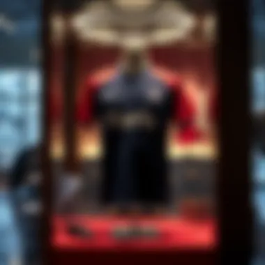 Nike Paris jersey on display in a stylish setting