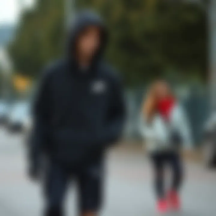 Combination ideas for Nike polar jacket in casual settings