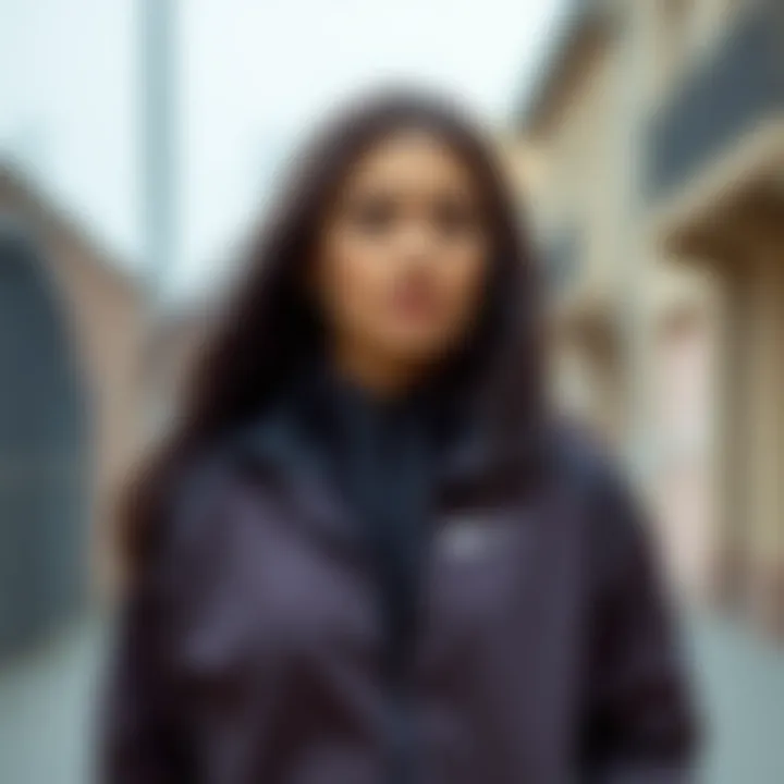 Fashionable outfit combination featuring Nike Tech Pembe