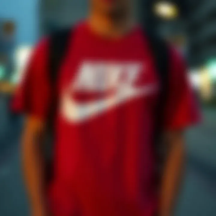 Trendy outfit combinations with Nike t-shirt