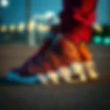 Nike Uptempo sneaker design showcasing bold styling and innovative features