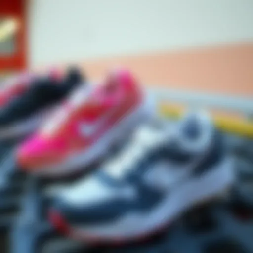 Diverse Collection of Nike Women's Footwear Nike women's shoe collection showcasing variety