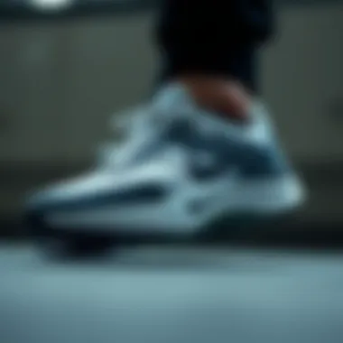 Aesthetic Appeal of Nike Zoom Footwear Close-up of Nike Zoom shoe design showcasing aesthetics